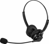 Hameco HS-1077D-QD Headset - Fekete