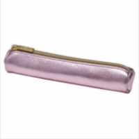 Herlitz Mini Metallic hengeres tolltartó - Metál rózsaszín
