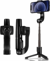 Spigen S610W Gimbal Bluetooth selfie-bot tripod Fekete
