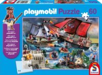 Schmidt Spiele Puzzle PLAYMOBIL: Kalózok - 60 darabos puzzle