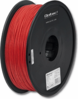Qoltec 50674 Professional Filament PLA PRO 1.75mm 1 kg - Piros
