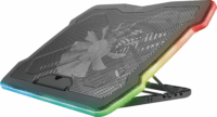 Trust Gaming GXT 1126 Aura 17" laptop hűtőpad - Fekete