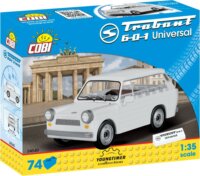 Cobi Trabant 601 Universal kisautó 74 darabos építőjáték 1:35