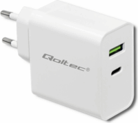 Qoltec 51718 Hálózati Micro-USB töltő (5V / 3A)