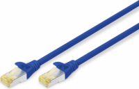 Digitus S/FTP CAT6a Patch kábel 1m Kék (10db)