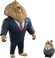 Tomy Zootropolis: Mayor Lionheart és Lemming Businessman figurák