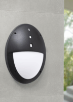Fumagalli DANZI VE E27 kültéri fali lámpa - Fekete
