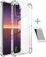 IMAK Sony Xperia 10 III Szilikon Tok - Átlátszó