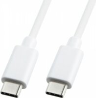 Cellect USB C - USB C adat és töltőkábel 1m Fehér