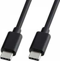 Cellect USB C - USB C adat és töltőkábel 1m Fekete