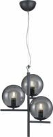 TRIO 302000342 Pure 3x E14 függesztett lámpatest - Antracit