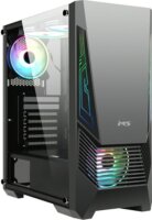 MS Armor V305 RGB Számítógépház - Fekete