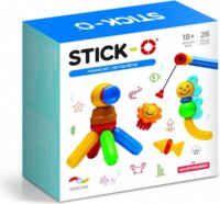 Magformers Blocks Stick- O Fishing set 26 darabos mágneses építőjáték készlet