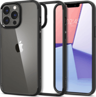 Spigen Ultra Hybrid Apple iPhone 13 Pro Szilikon Tok - Matt Fekete