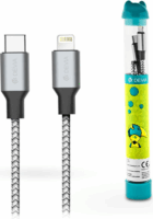 Devia ST348297 USB Type-C - Lightning adat és töltőkábel 1m