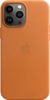 Apple iPhone 13 Pro Max Magsafe Gyári Bőr Tok - Aranybarna