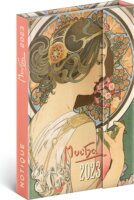 Realsystem Alphonse Mucha B6 2023 Zsebnaptár