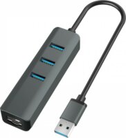 Vakoss TC-4502X USB 3.0 HUB (3 port + RJ45)