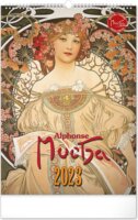 Realsystem 330 x 460mm 2023 Falinaptár - Alphonse Mucha