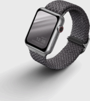 Uniq Aspen Apple Watch S3/4/5/6/7 Fonott szíj 42/44mm - Szürke