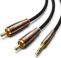 UGREEN 80845 Jack - RCA kábel 1m (Jack 3.5mm apa - 2x RCA apa)