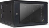 Inter-Tech SMB-6606 Fali rack szekrény 6U 600x600mm - Fekete