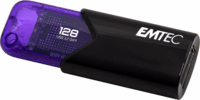 Emtec 128GB B110 Click Easy USB 3.2 Gen 1 Pendrive - Fekete/Lila