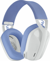 Logitech G435 Lightspeed Wireless Gaming Headset - Fehér / Lila