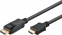 Goobay DisplayPort - HDMI™ kábel 3m Fekete