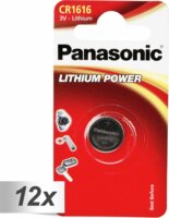 Panasonic CR 1616 Litium Gombelem (12db/csomag)