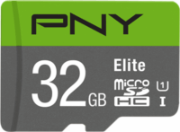 PNY 32GB Elite microSDHC UHS-I CL10 Memóriakártya + Adapter