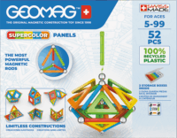 Geomag Supercolor Panels 52 darabos mágneses építőjáték