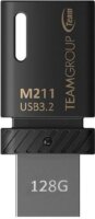 TeamGroup 128GB M211 USB 3.2 Pendrive - Fekete