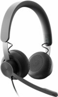 Logitech MSFT Zone Wired Headset - Fekete