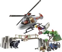 Playmobil Helikopteres bevetés a kanyonban