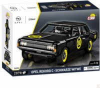 Cobi Opel Rekord C Schwarze Witwe autó 2078 darabos építőjáték 1:12