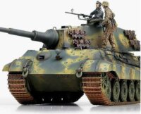 Academy German King Tiger Last harckocsi műanyag modell (1.35)