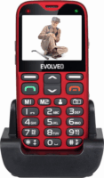 Evolveo EasyPhone XG Mobiltelefon - Piros