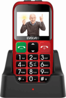 Evolveo EasyPhone EB Dual SIM Mobiltelefon - Piros