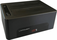 LC Power LC-DOCK-U3-V HDD/SSD Dokkoló (USB 3.0 - SATA)