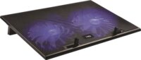 MS Cool D105 17" laptop hűtőpad - Fekete