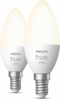 Philips Hue W LED Fényforrás 5W 470lm 2700K E14 - Meleg fehér