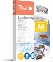 Peach 125 mikron A6 fényes lamináló fólia (100 db / csomag)