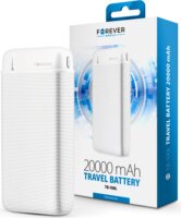 Forever TB-100L Power Bank 20000mAh Fehér