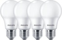 Philips LED A60 izzó 8W 806lm 2700K E27 - Meleg fehér (4db)
