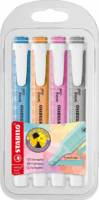 Stabilo swing cool Pastel 1-4mm Szövegkiemelő készlet - Vegyes színek (4 db / csomag)
