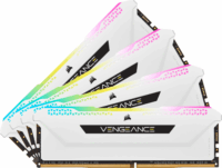 Corsair 64GB / 3200 Vengeance RGB PRO SL White DDR4 RAM KIT (4x16GB)