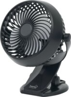 Home CLF 10/BK Hordozható csíptethető mini ventilátor - Fekete