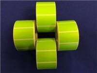 Etikett 25 x 45 mm thermo zöld (1000 etikett / tekercs)