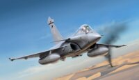 Italeri Rafale M Operations Exterieures vadászrepülőgép műanyag modell (1:72)